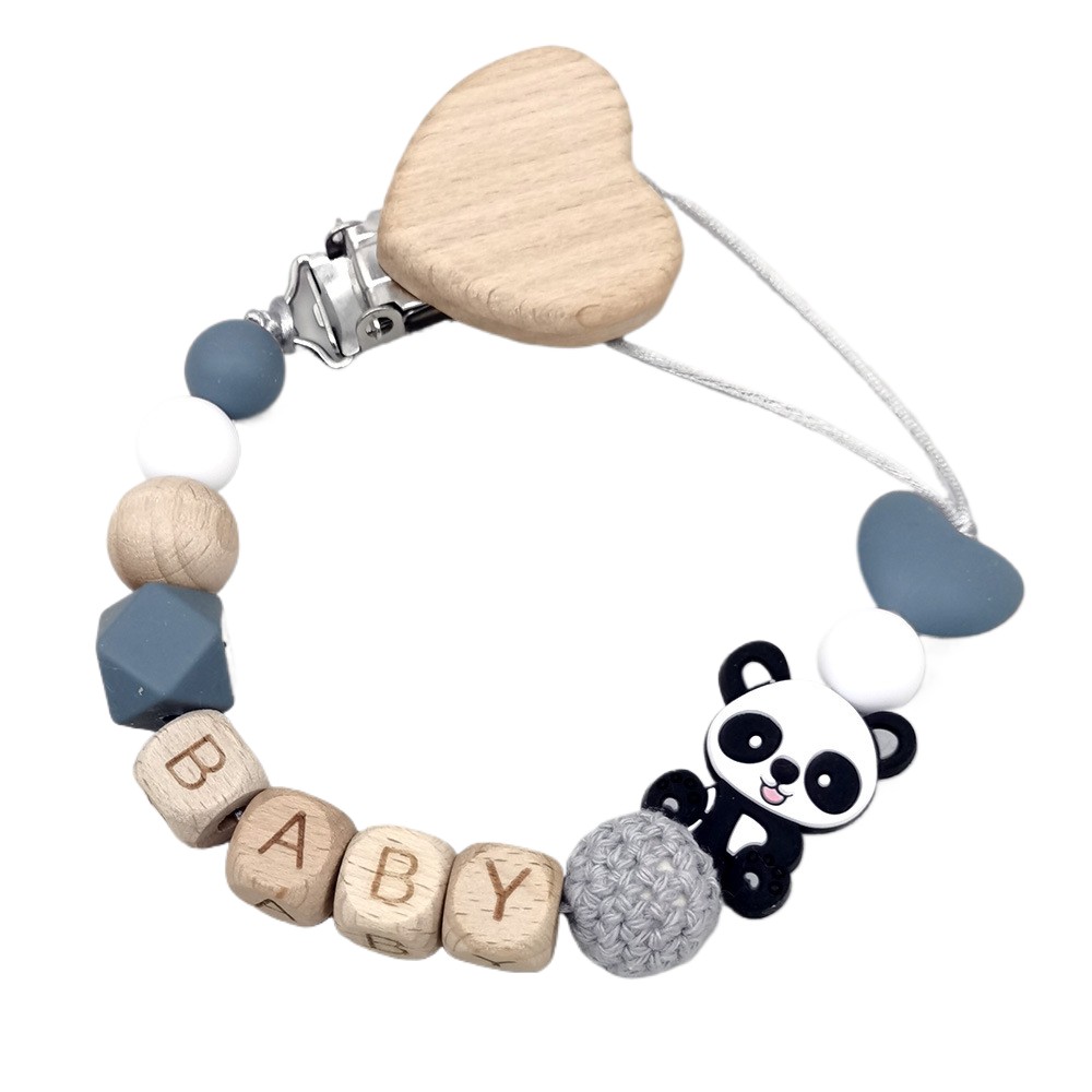 Baby Products 1 Year - Chaîne de sucette personnalisée en bois