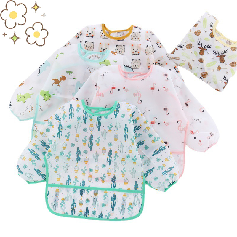 Silicone Baby Bibs - Bavoir de dessin animé en Silicone