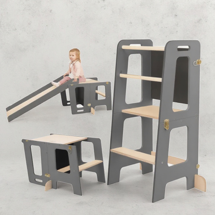 Toddler Learning Tower - Tabouret pliant pour tout-petits, tour d'apprentissage