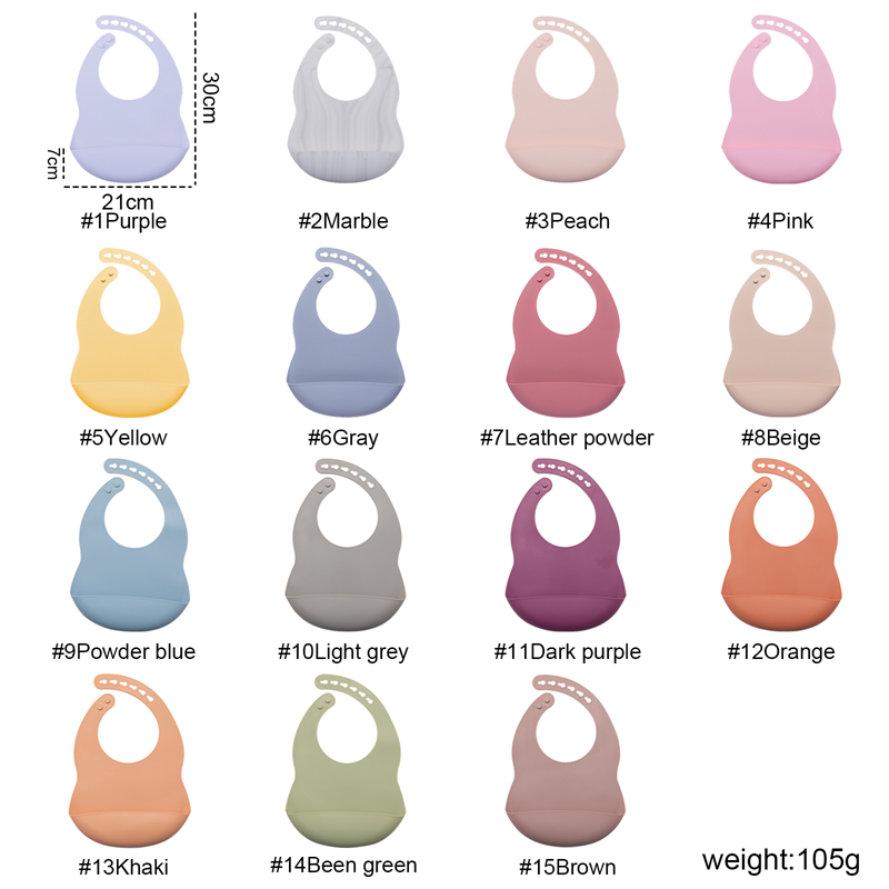 Bavoir en Silicone pour bébé d - Silicone Baby Bibs avis et prix