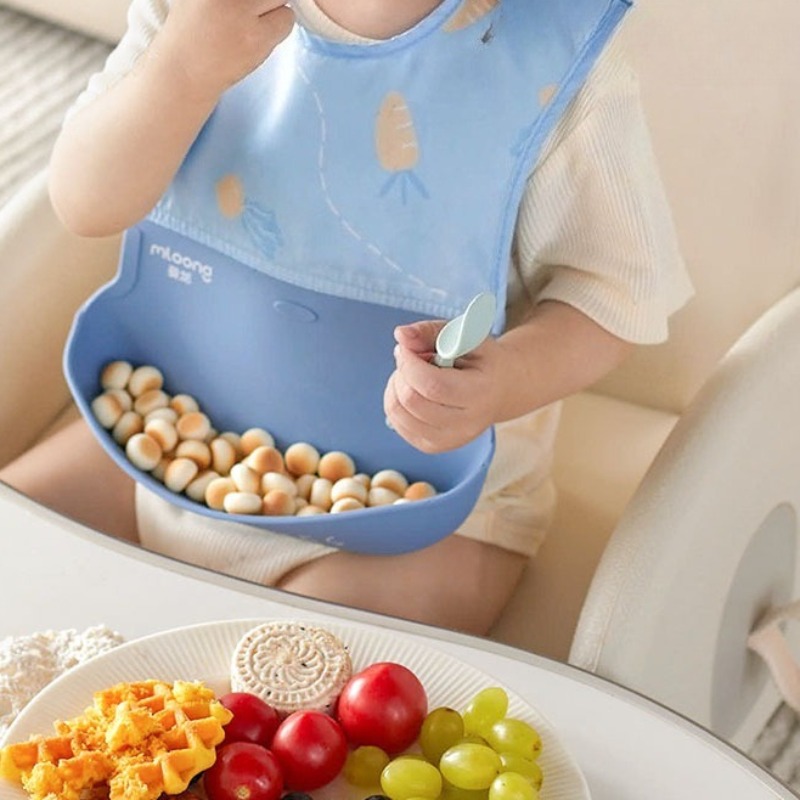 Bavoirs imperméables pour enfa - Silicone Baby Bibs avis et prix