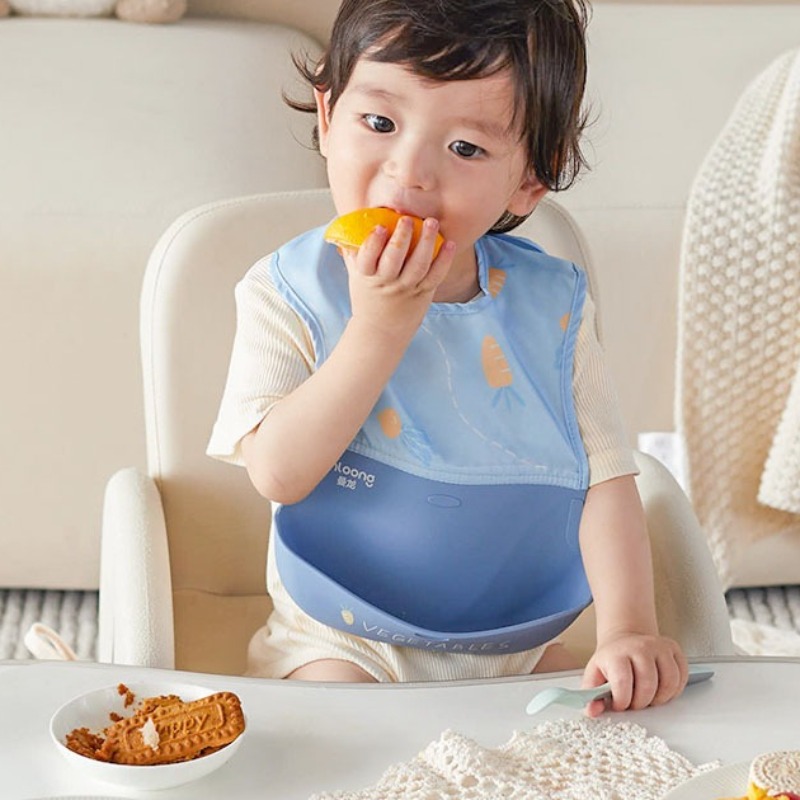 Bavoirs imperméables pour enfa - Silicone Baby Bibs avis et prix