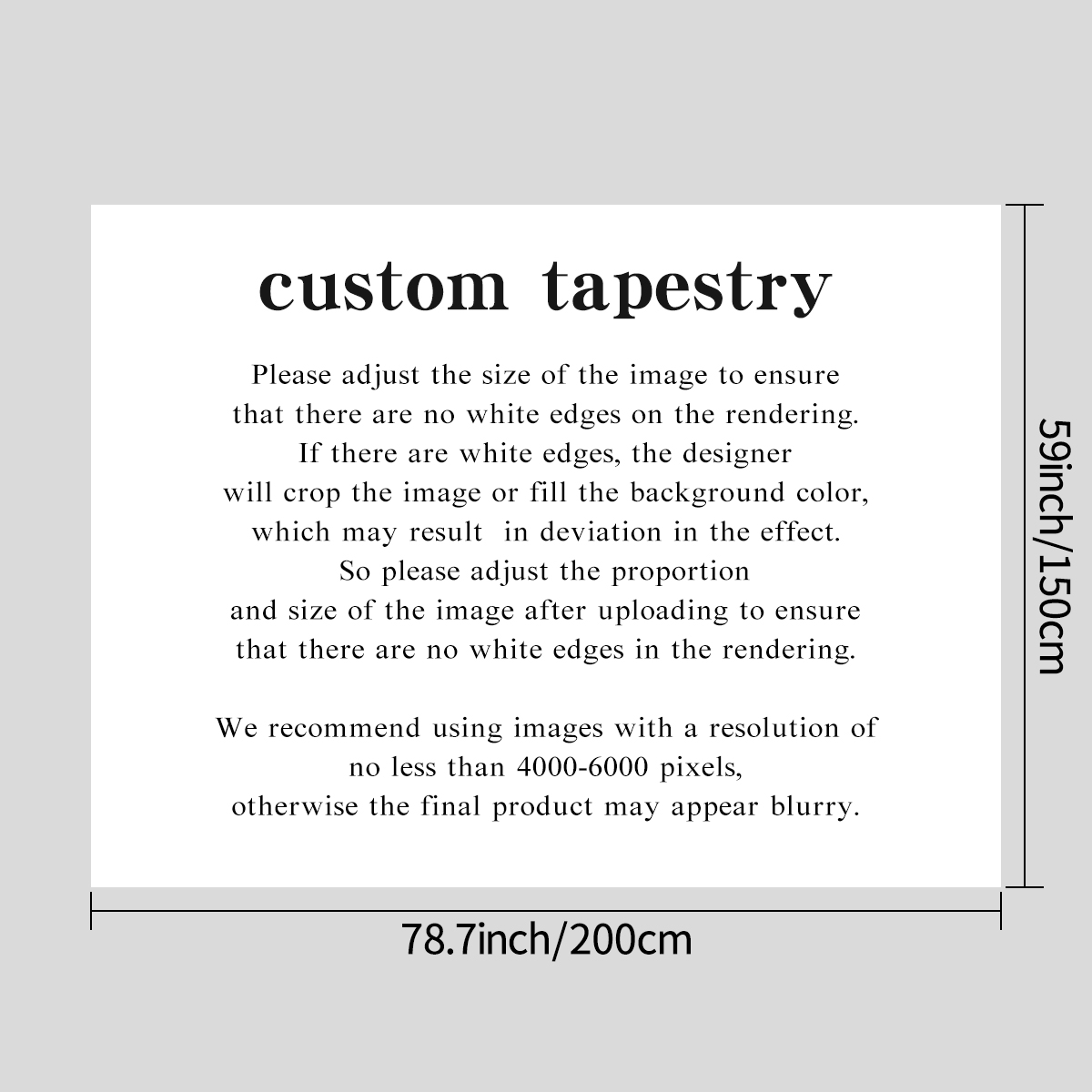 1pc tapisseries personnalisées - Baby Products Decoration avis et prix