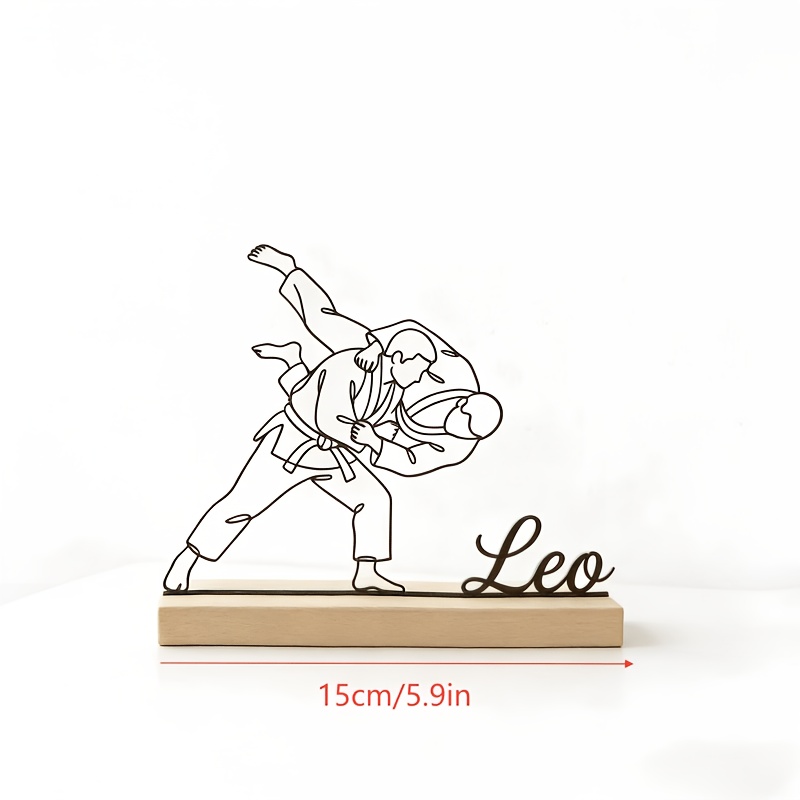 Statue d'arts martiaux de judo - Baby Products Decoration avis et prix