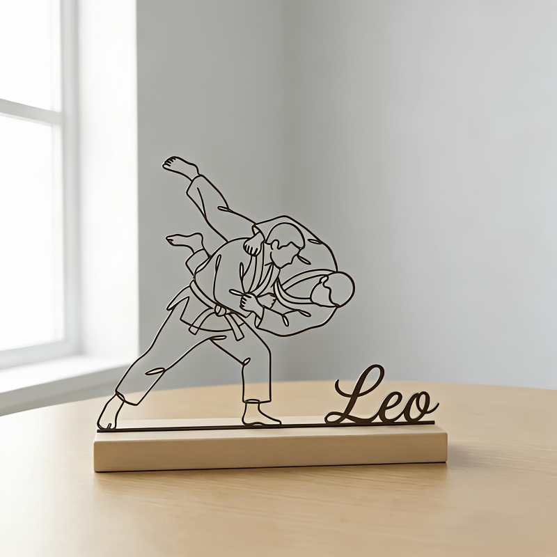Statue d'arts martiaux de judo - Baby Products Decoration avis et prix