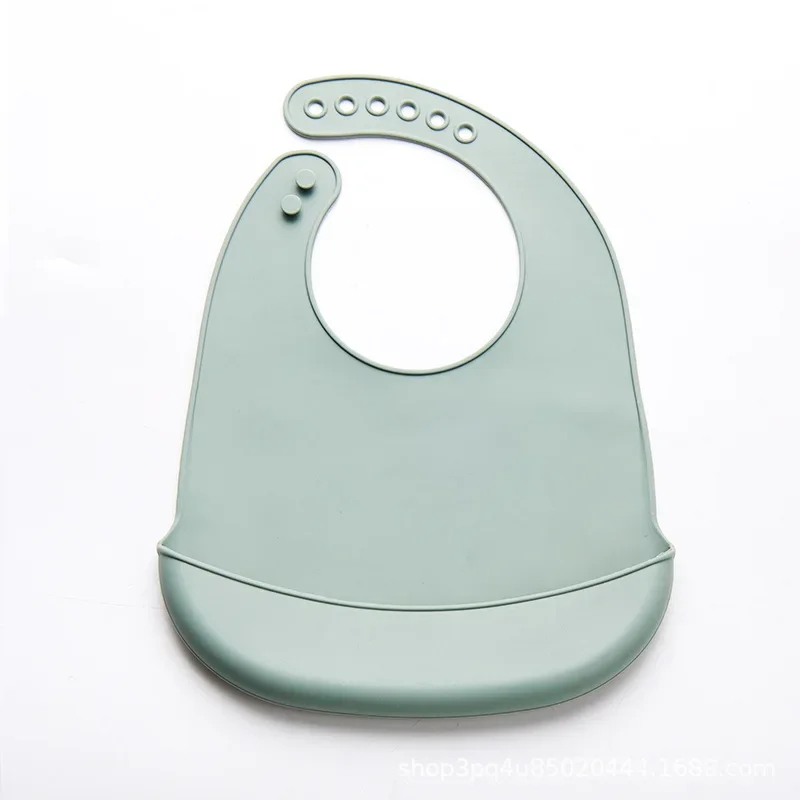 1/2 bavoirs pour bébé réglable - Silicone Baby Bibs avis et prix