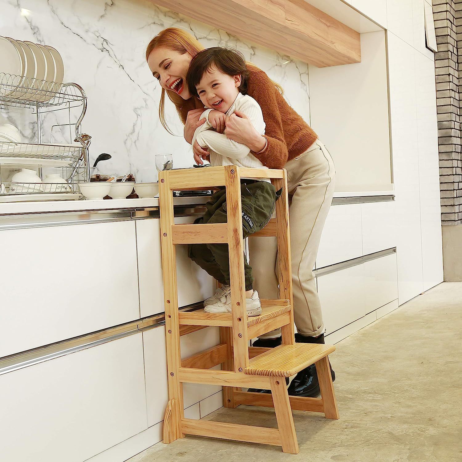 Tabouret d'apprentissage régla - Toddler Learning Tower avis et prix