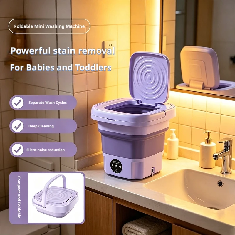 Mini Lave-Linge Pliable 9L, La - Baby Products Manufacturers avis et prix