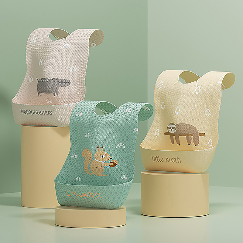Bavoir réglable imperméable po - Silicone Baby Bibs avis et prix