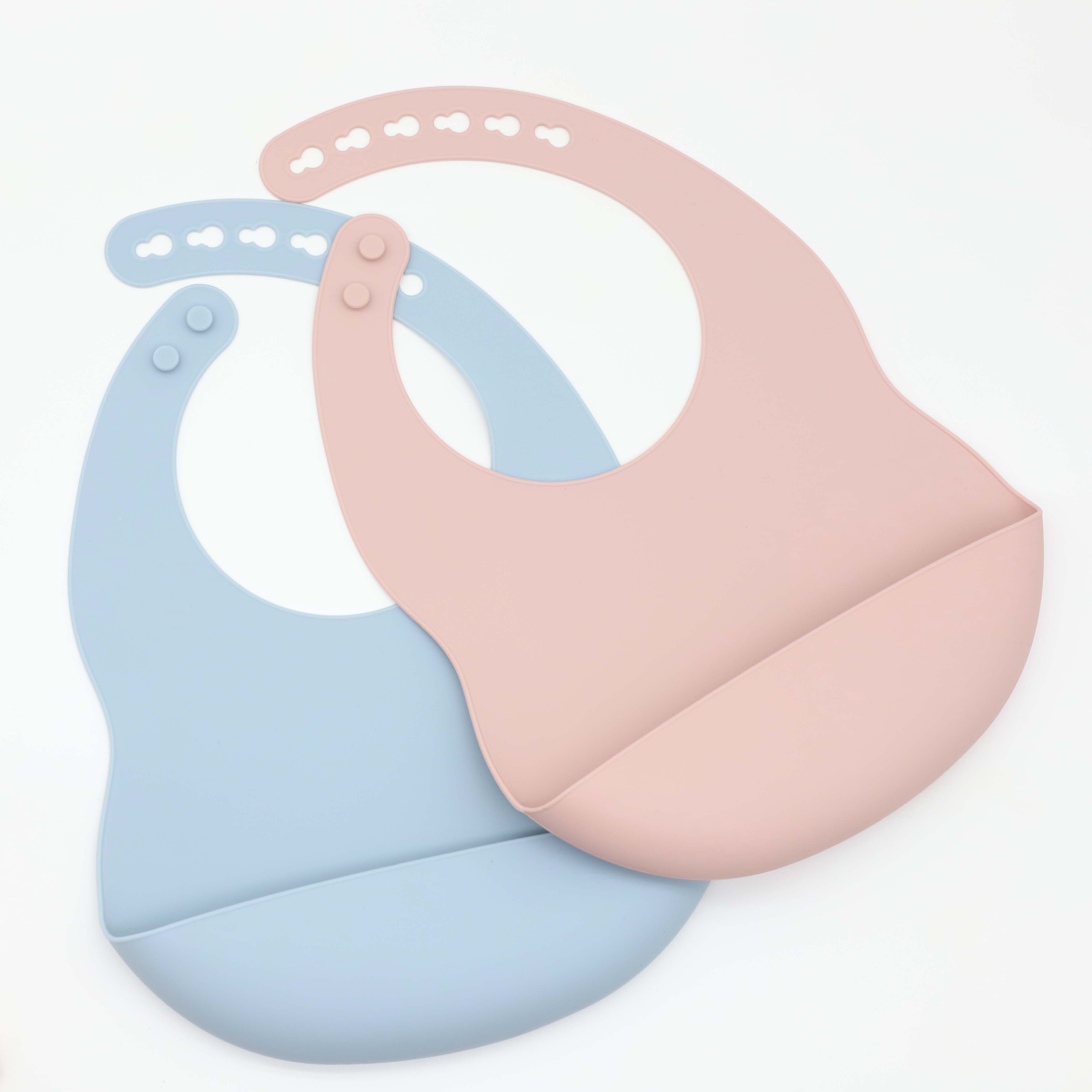 Nouveau bavoir bébé en silicon - Silicone Baby Bibs avis et prix