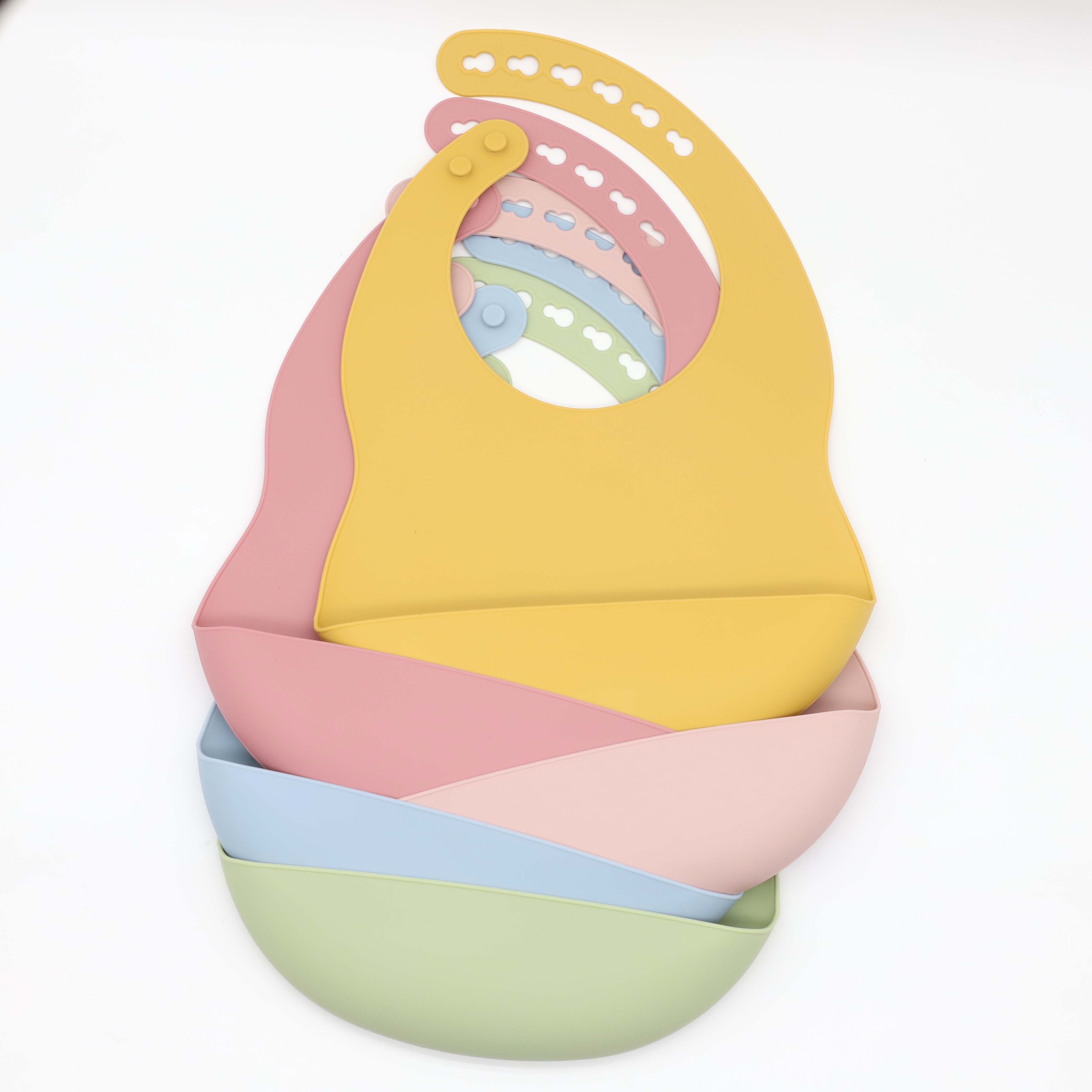 Nouveau bavoir bébé en silicon - Silicone Baby Bibs avis et prix