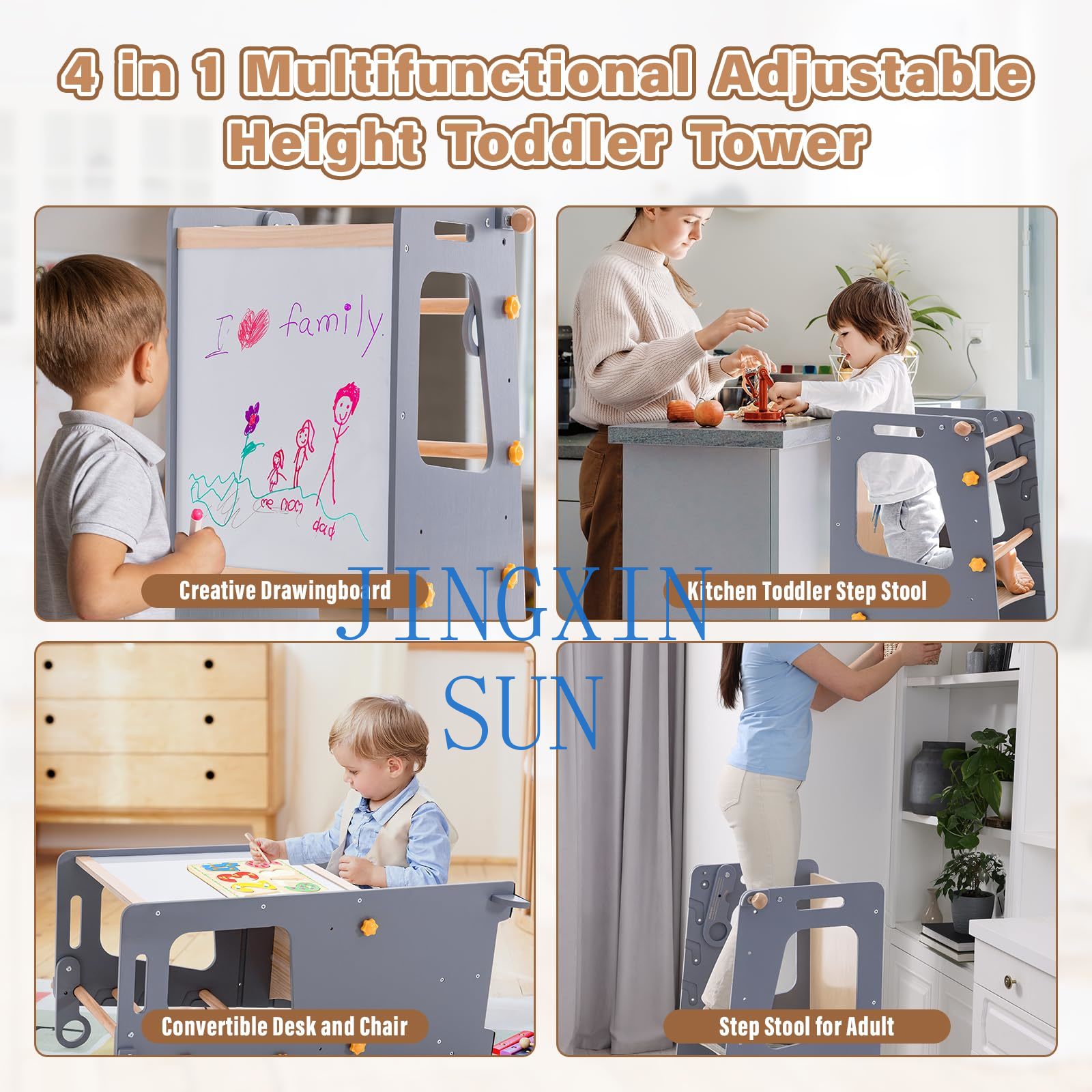 Tour de cuisine 4 en 1 pour to - Toddler Learning Tower avis et prix